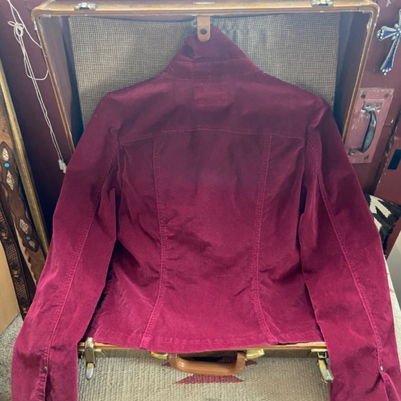 🖖 Live a Little Deep Burgundy Corduroy - Picture 6 of 8